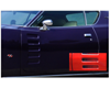 1972 Dodge Charger Rallye Door Depression Stripes Inserts